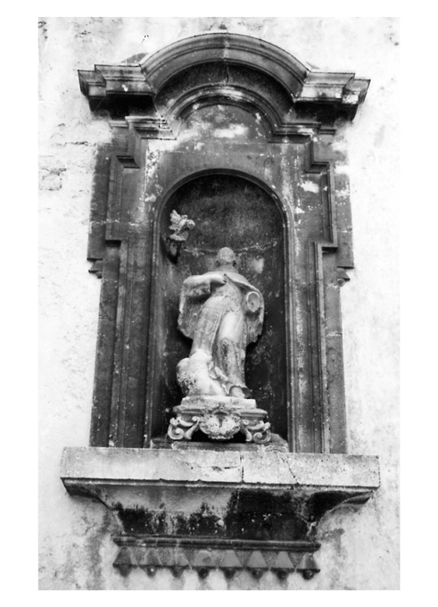 San Pasquale Baylon (statua) - ambito pugliese (prima metà sec. XVIII)