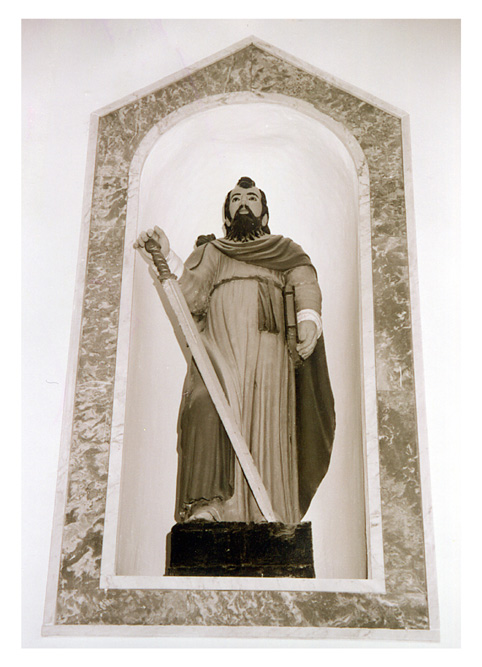 San Paolo (statua) - ambito pugliese (sec. XVII)