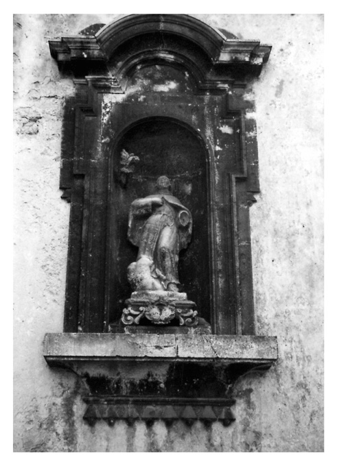 mostra di nicchia, serie - ambito pugliese (sec. XVIII)