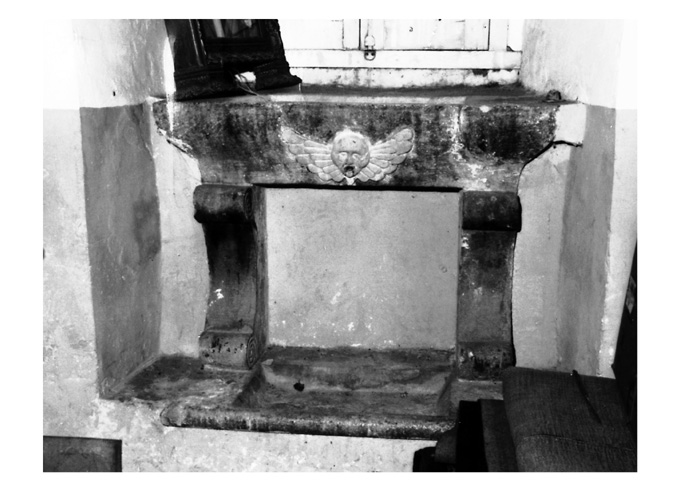 lavabo da sacrestia - ambito pugliese (sec. XVIII)