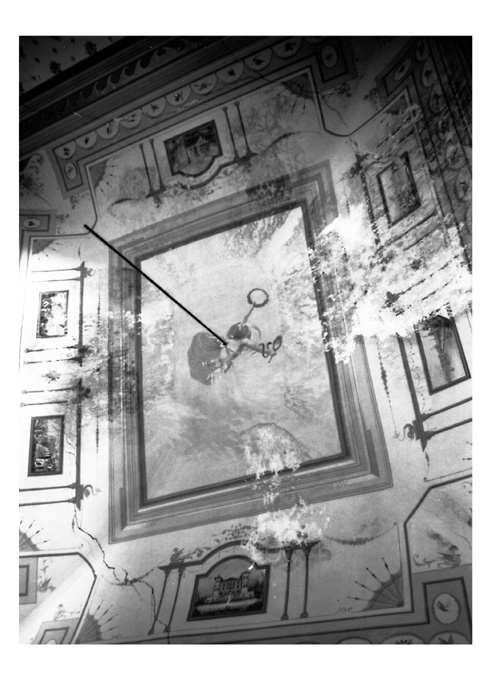 vedute, putto, animali (dipinto) - ambito Italia meridionale (secc. XIX/ XX)