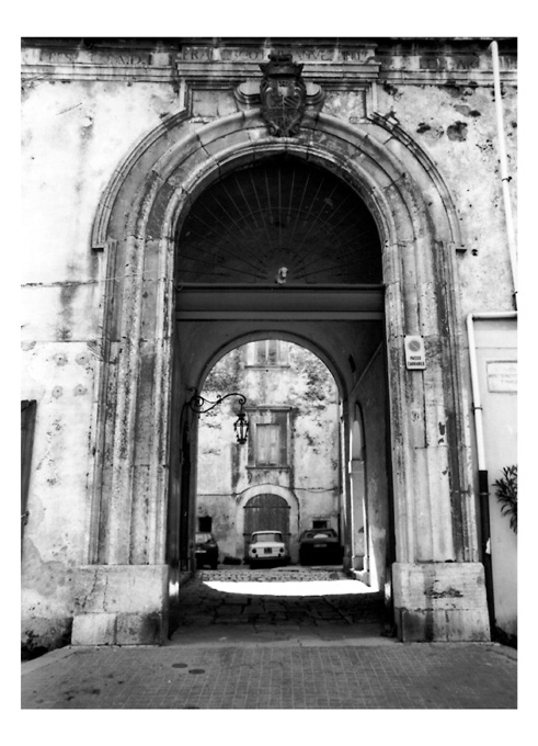 portale - ambito napoletano (sec. XVIII)