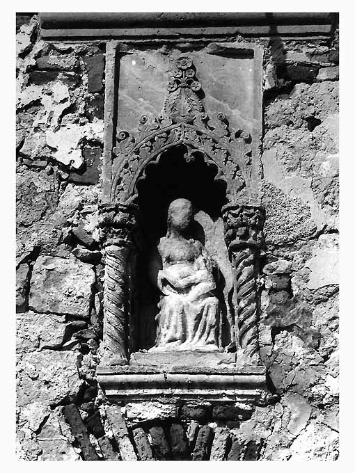 Madonna con Bambino (tabernacolo) - ambito Italia meridionale (sec. XIV)