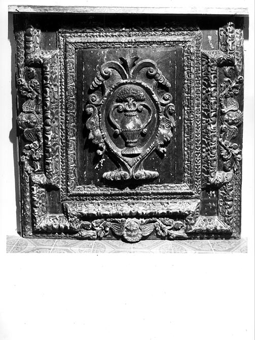 soffitto, frammento - ambito pugliese (sec. XVIII)