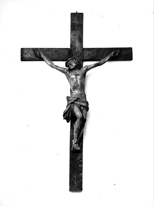 Cristo crocifisso (scultura) - ambito Italia meridionale (sec. XVIII)
