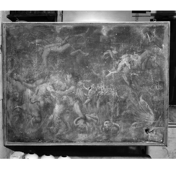 inferno (dipinto) - ambito Italia meridionale (sec. XVIII)