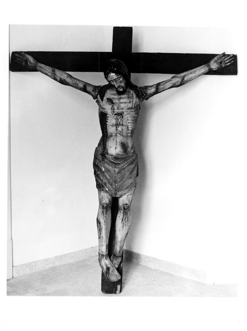 Cristo crocifisso (scultura) - ambito napoletano (prima metà sec. XVIII)