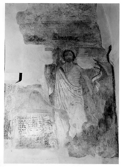 Cristo redentore benedicente (dipinto) - ambito Italia meridionale, ambito Italia meridionale (seconda metà sec. XVI)