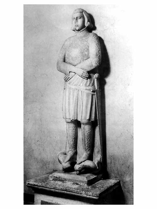 Carlo II d'Angiò (statua, frammento) - ambito angioino (prima metà sec. XIV)