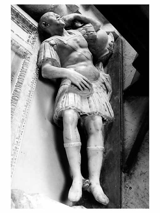 Marchese Fabrizio Gallucci (statua, frammento) - ambito tosco-napoletano (secc. XVI/ XVII)