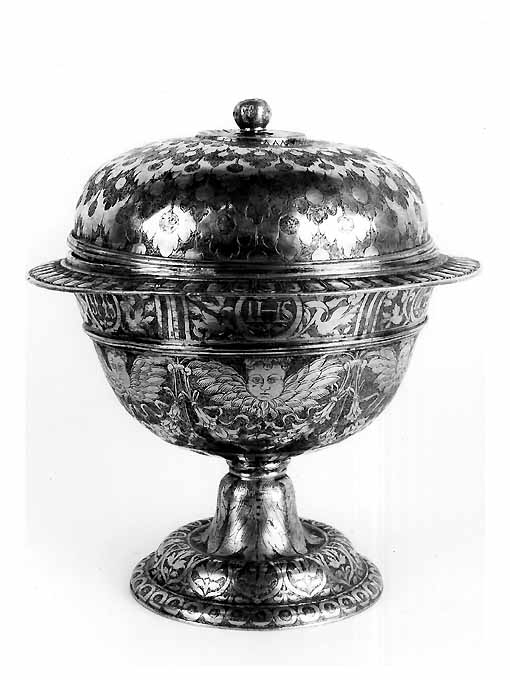 pisside - ambito sulmonese (prima metà sec. XVII)