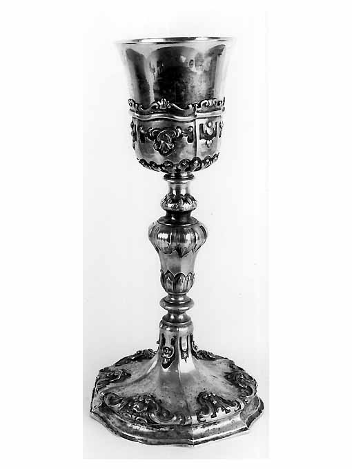 calice - ambito napoletano (secc. XVIII/ XIX)