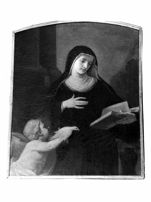 Santa Scolastica (dipinto) - ambito napoletano (seconda metà sec. XVIII)