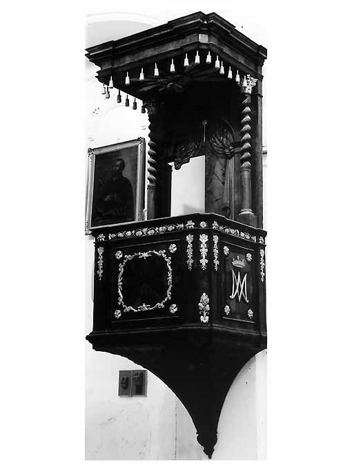 pulpito - ambito Italia meridionale (seconda metà sec. XIX)