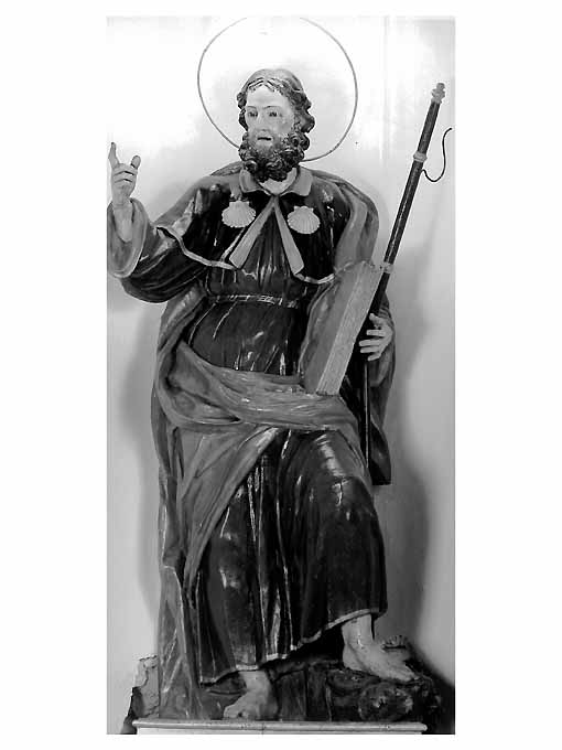 San Giacomo il Maggiore (statua) - ambito pugliese (secc. XVII/ XVIII)