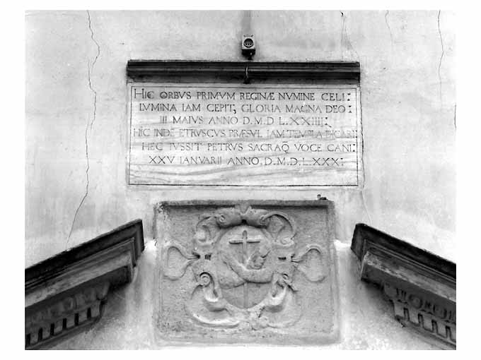 lapide - ambito Italia meridionale (sec. XVI)