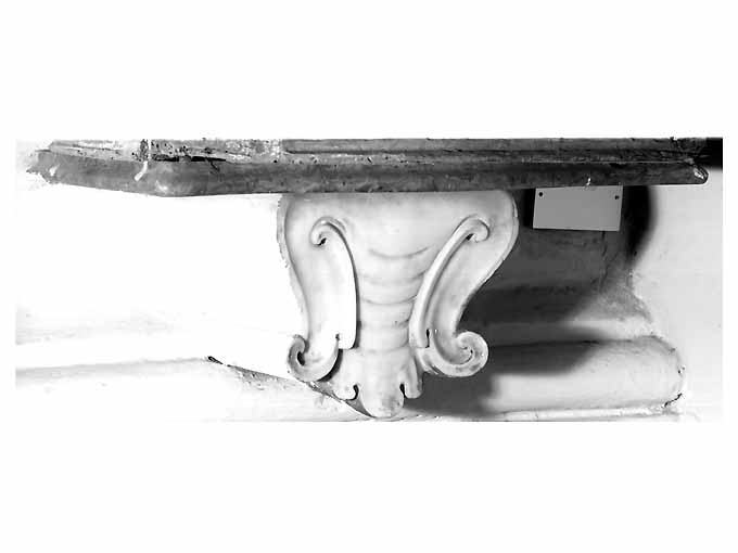 mensola - ambito Italia meridionale (seconda metà sec. XVIII)