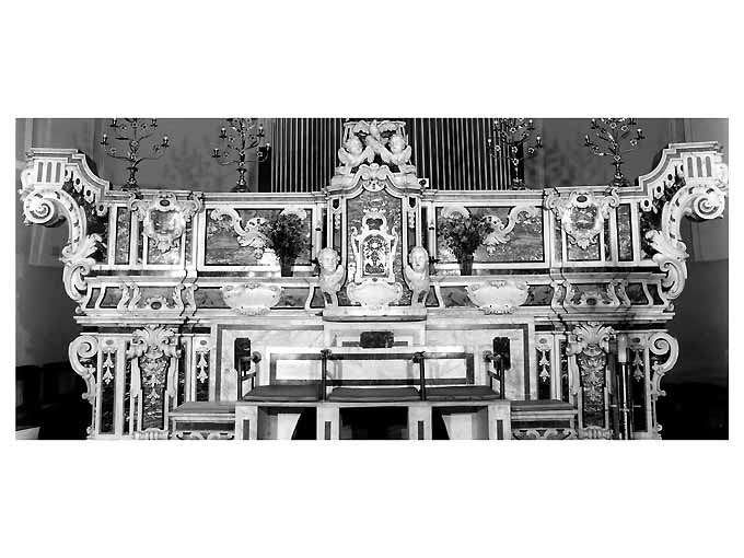 altare - ambito napoletano (seconda metà sec. XVIII)