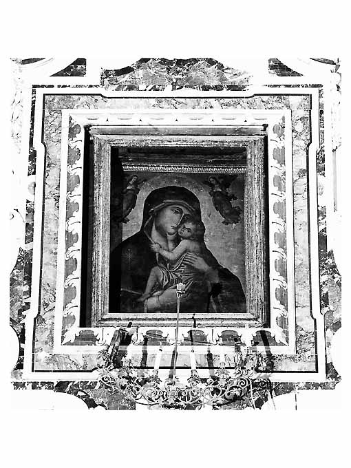 Madonna con Bambino (dipinto) - ambito pugliese (prima metà sec. XVI)