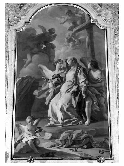 Madonna Addolorata (dipinto) di De Mura Francesco (sec. XVIII)