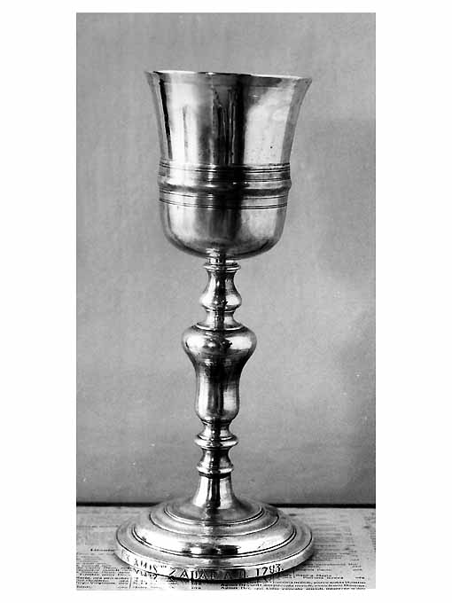 calice - ambito napoletano (sec. XVIII)