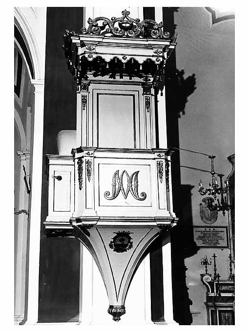 pulpito - ambito Italia meridionale (sec. XIX)