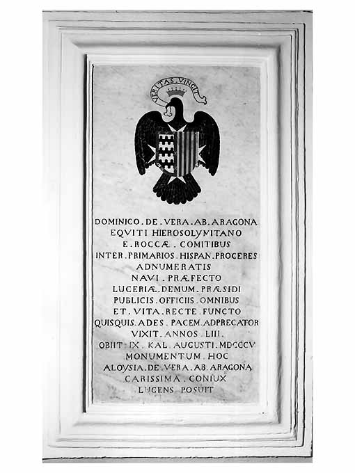 lapide - ambito Italia meridionale (sec. XIX)