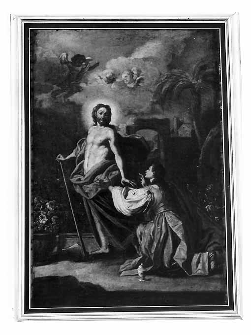 apparizione di Cristo risorto a Santa Maria Maddalena (dipinto) - ambito napoletano (terzo quarto sec. XVIII)