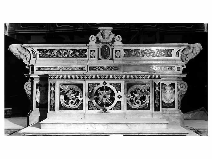 altare maggiore - ambito Italia meridionale (sec. XVIII)