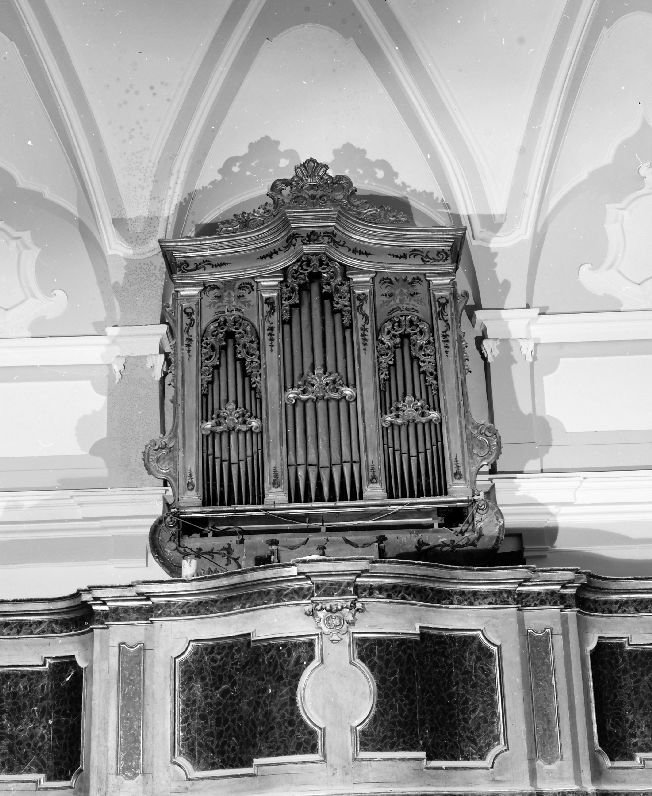 cassa d'organo - manifattura Italia meridionale (seconda metà sec. XVIII)