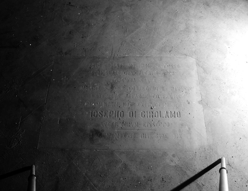 lapide documentaria - ambito Italia meridionale (sec. XX)