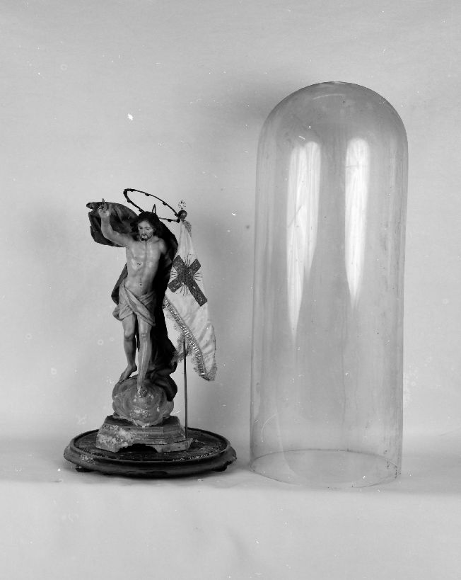 Cristo risorto (statua) - ambito Italia meridionale (seconda metà sec. XIX)