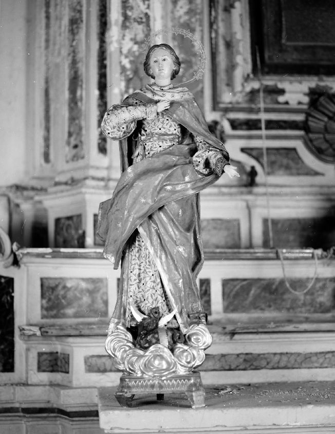 Madonna Immacolata (statua) - ambito leccese (fine/inizio secc. XIX/ XX)
