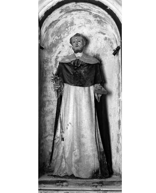 San Domenico (?) (manichino) - ambito Italia meridionale (prima metà sec. XIX)