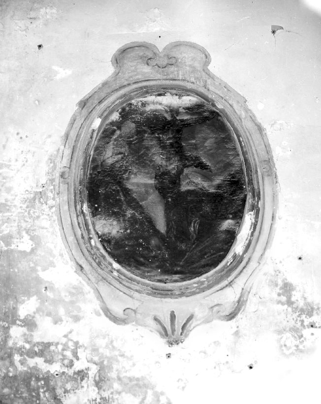 crocifissione di Cristo (dipinto) - ambito Italia meridionale (sec. XX)