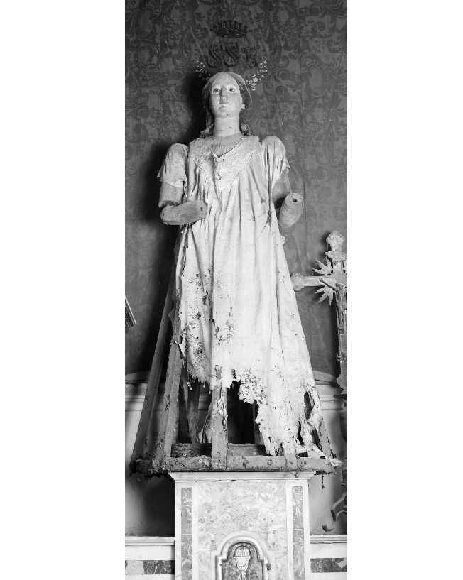 figura femminile (manichino) - ambito Italia meridionale (prima metà sec. XIX)