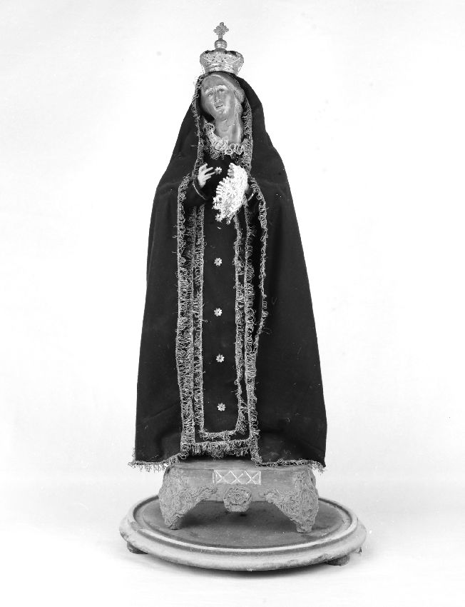 Madonna Addolorata (statua) - ambito pugliese (seconda metà sec. XIX)