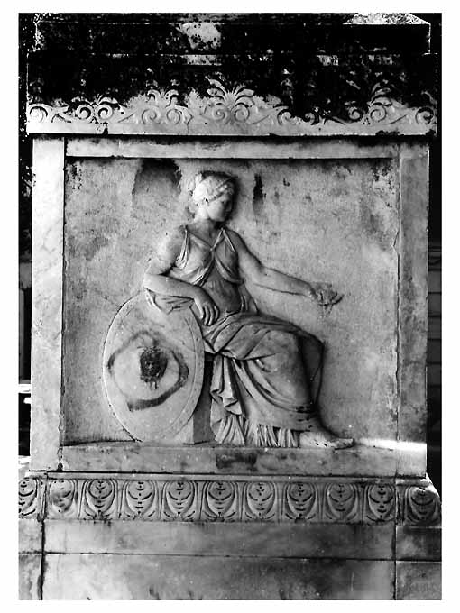 Minerva (formella) di D'Orsi Achille (sec. XIX)