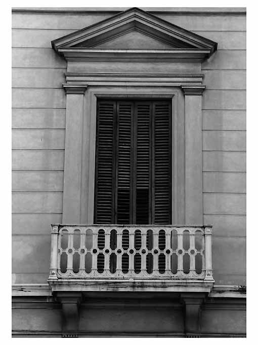 mostra di finestra, serie - ambito Italia meridionale (sec. XIX)