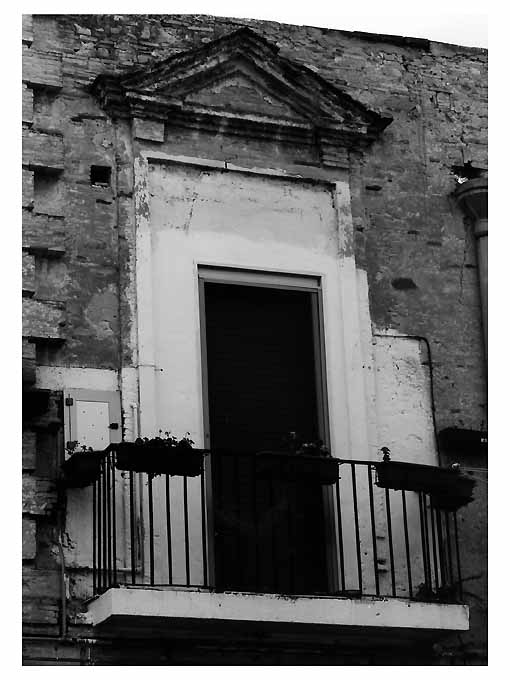 mostra di finestra, serie - ambito Italia meridionale (secc. XVIII/ XIX)