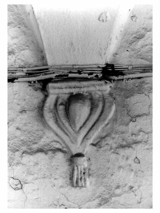 motivo decorativo (peduccio, serie) - ambito Italia meridionale (secc. XVIII/ XIX)