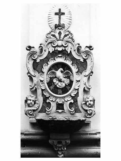 acquasantiera, serie - ambito Italia meridionale (sec. XVIII)