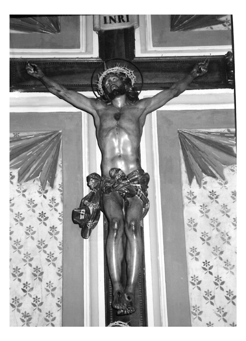 Cristo crocifisso (scultura) - ambito napoletano (sec. XVIII)