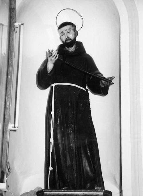 San Francesco d'Assisi (statua) - ambito pugliese (sec. XVIII)