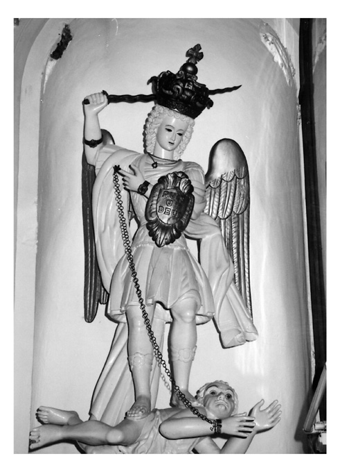 San Michele Arcangelo (statua) - ambito pugliese (seconda metà sec. XIX)