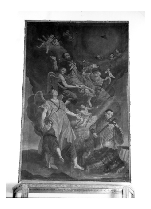 gloria di San Rocco (dipinto) - ambito pugliese (seconda metà sec. XVIII)