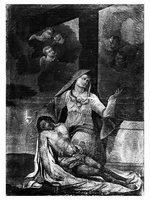Pietà (dipinto) - ambito pugliese (secc. XVIII/ XIX)