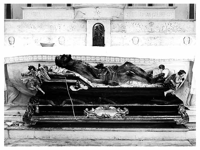 Cristo morto (statua) - produzione pugliese (secc. XVIII/ XIX)