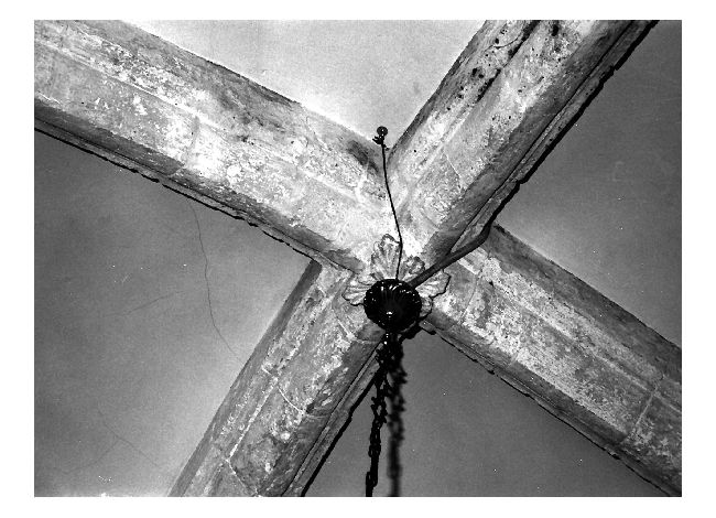 motivo decorativo a rosette (rilievo) - ambito pugliese (sec. XIII)