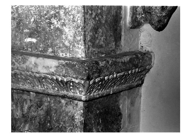 pietra d'imposta - ambito pugliese (sec. XIII)